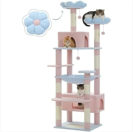 Minimalist MDF Cat Climbing Frame